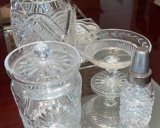  Crystal Baby Bottle, Cut Glass