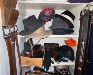 Mens Hats Felt and Leather, Rockets Baseball Cap, Leather Wallets, TShirts