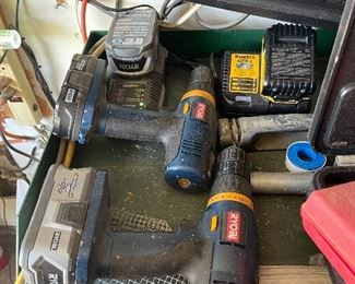 Ryobi Drills Working