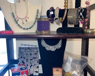 Rhinestone Necklace, Air Pistol, Necklaces 