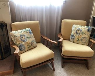 Pair of retro chairs