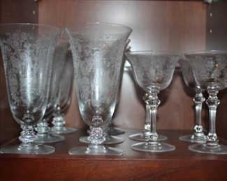 ETCHED STEMWARE
