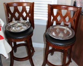 2 OF 4 BAR STOOLS