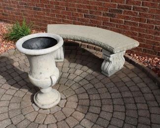 CEMENT BENCH