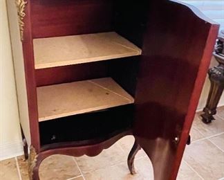 $85 NOW music sheet cabinet (was $225) Inside Shelves are not original 