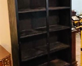 $75 NOW Black Shelve bookcase 