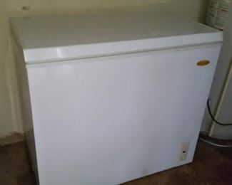Holiday chest freezer