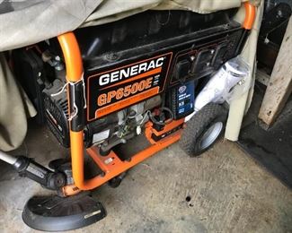 Generac GP6500e generator - $ 548.00