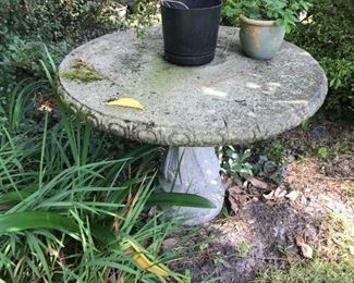 Concrete Table $ 80.00