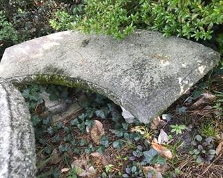 Concrete Bench $ 50.00