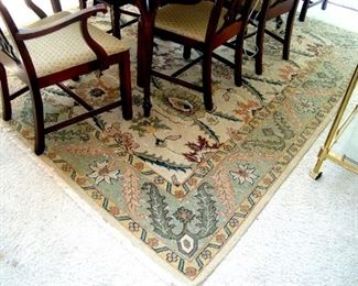Better view of dining room rug.
