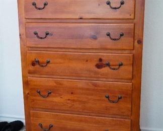 Five-piece bedroom set