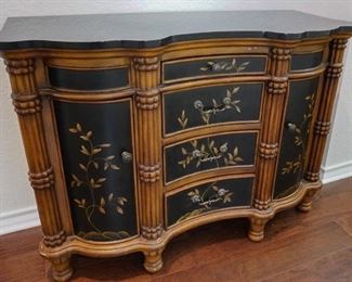 Pair of matching servings or commodes