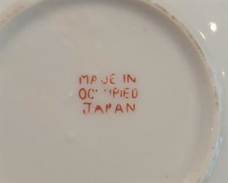 Occupied Japan cup and saucer