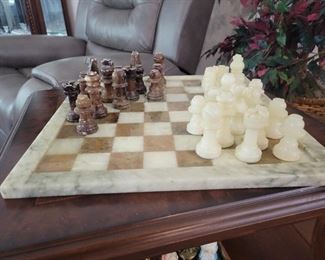 Marble chess set