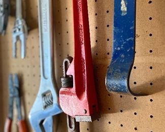 An abundance of hand tools!