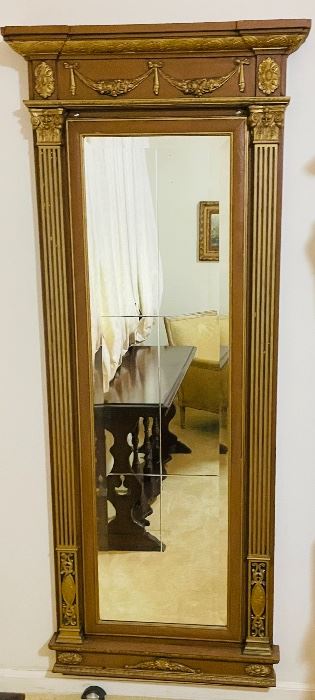 #48 - $475 Pair of Corinthian wall mirrors 	 • 80 high 28 wide	