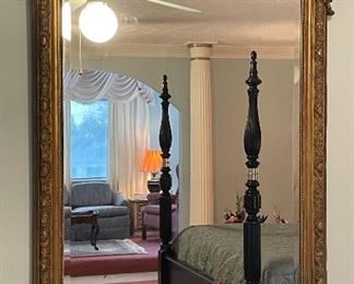 #65 -  $475   French Louis XV style mirror • 63x41 