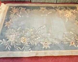 #68 - $140 Chinese grey rug  • 48x72