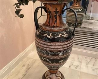 #77 - $75   Egyptian urn $75 EACH of two