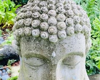 #84 - $125 EACH Buddha's head concrete  • 22high