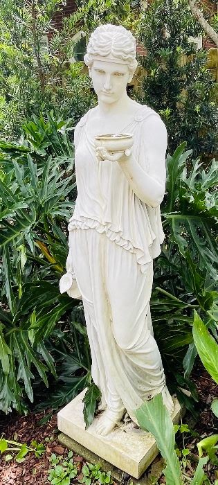#120 - $150 composite statue of Diane at the well