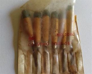 Millers Falls Carving Chisel Set No. 106C