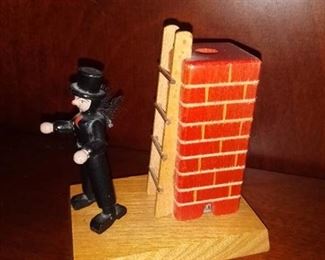 Handmade in German Democratic Republic Wood Chimney Smoker