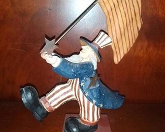 Williraye Studio Uncle Sam Figure - Broken Thumb