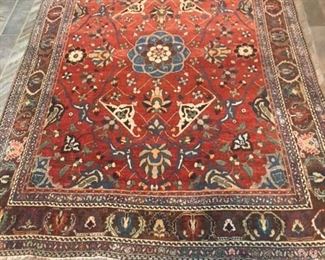 Semi-antique Bodvardi Kashgayi carpet- 8.4x4.5