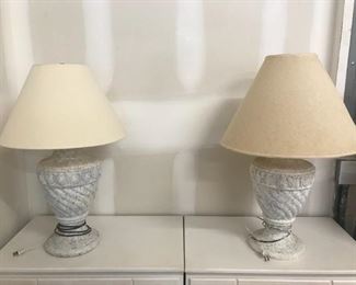 Pair of lamps