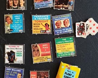 Vintage Barbies "record albums"