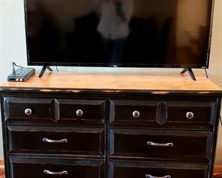 TCL smart 47" TV & six drawer chest