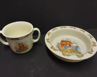 Royal Doulton Bunnykins Childs Bowl and Cup