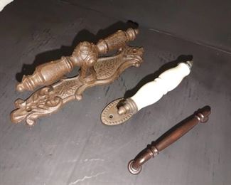 Cast Iron Door Handle with Other Handles