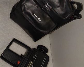 Vintage Minolta XL 440 Sound Video Camera with Bag
