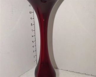 Vintage Aseda Glasbruk Trumpet Vase