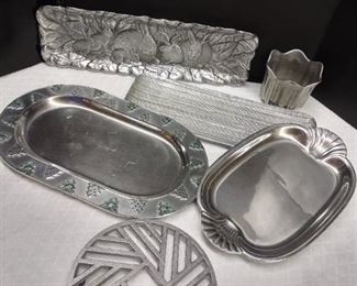 Pewter Platters