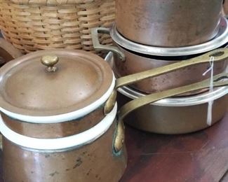 Copper cookware 
