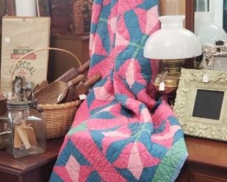 Vintage handmade quilt