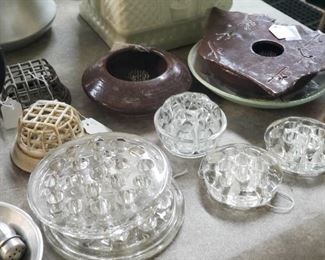 Flower frog collection 