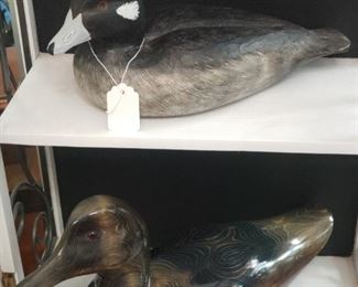 Signed duck decoys
