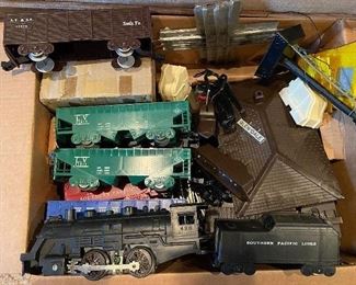 Marx model train engine 490