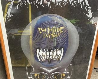 Framed Metallica Poster 