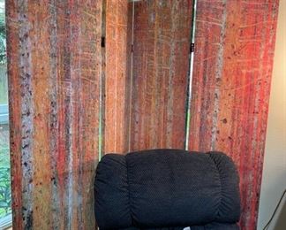 Room Divider, Recliner 