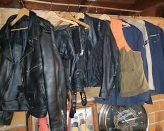 Leather Motorcycle Jackets & Pants, Outdoor Wear