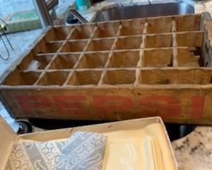 Vintage Wooden Pepsi Crate 