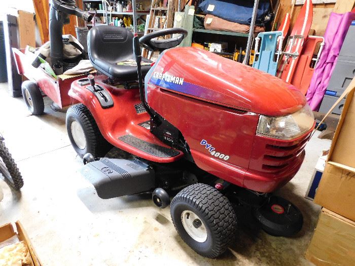 Craftsman DYT 4000 riding mower tractor