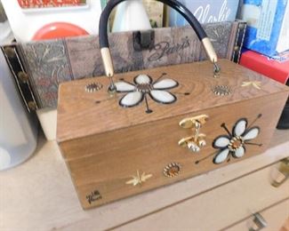 Vintage box purse