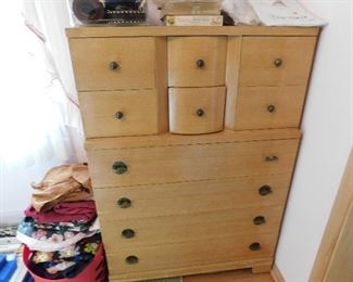 Vintage MCM tall dresser